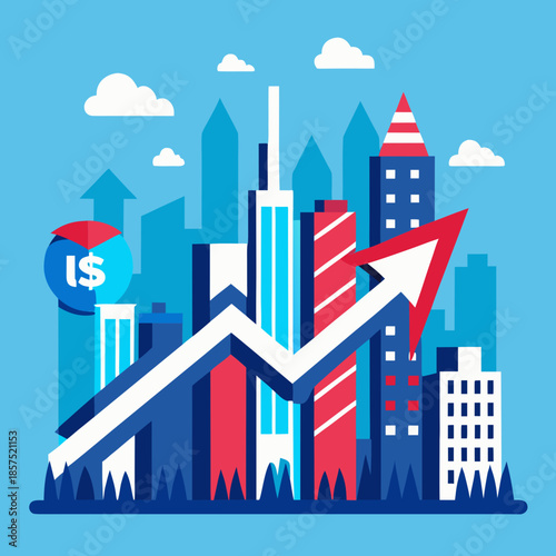 Global financial growth in urban environment
