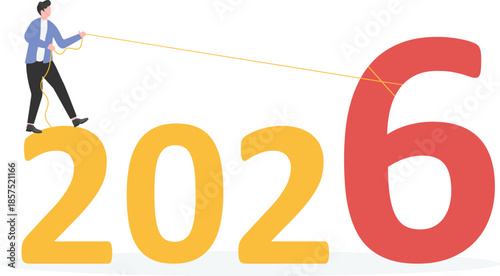 New year 2026, eps 10