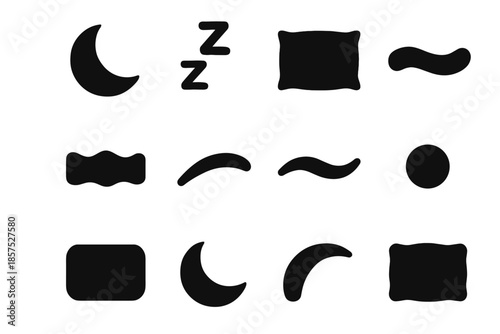 Icons tiny arc stroke dot wave vector curve slab icon minimal subtle