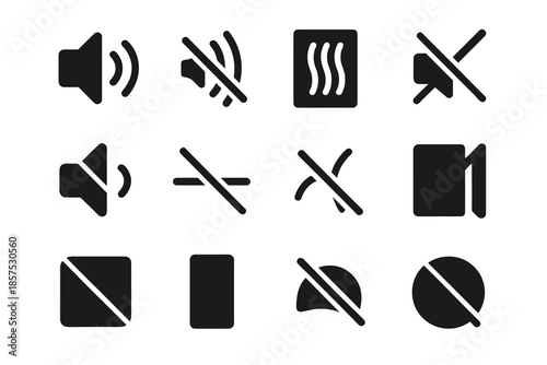 Icon panel patch icons vector dot arc noise reduction slab micro block