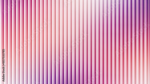 Glass ripple texture with dark gradient background and lilac light streaks. Futuristic distortion, moody abstract glow, reeded vertical blur. Vector illustration EPS
