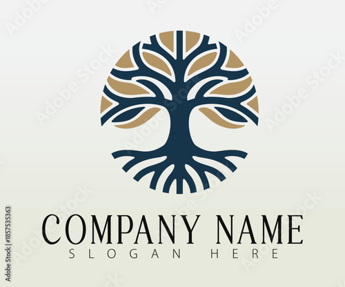 A logo depicting a symbolic tree that represents faith, unity, and growth.