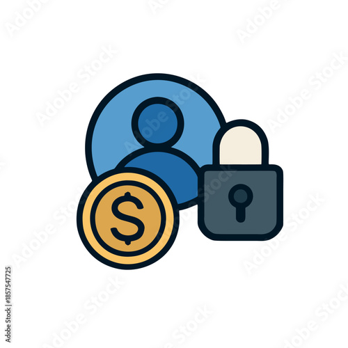 Icon Soulbound Tokens (SBTs): A non-transferable token icon locked to a single digital identity.