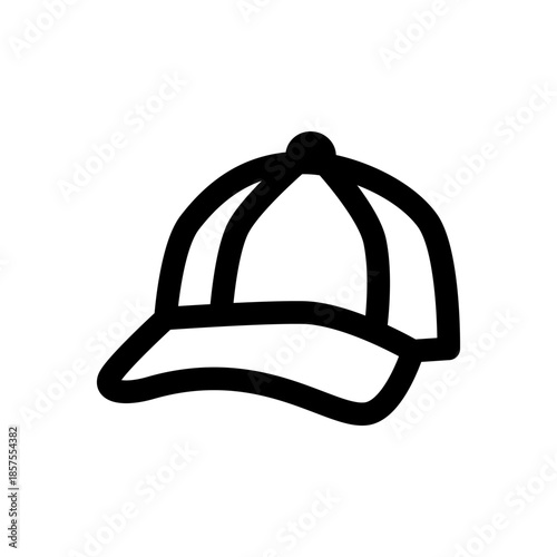 Clothing web line icons. Fashion icons. T-shirt, pants, jacket, dress, shorts, shoes, shirt symbols. Vector illustration. Editable stroke.