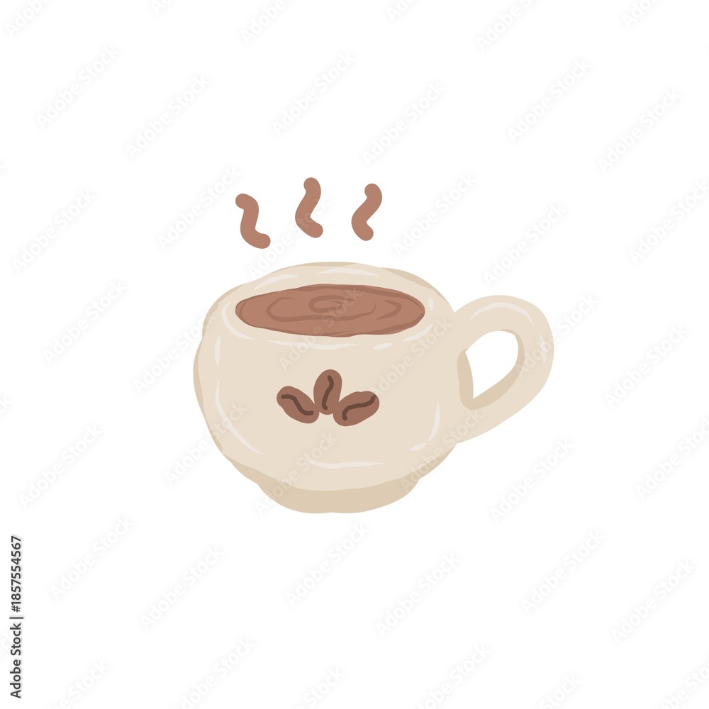 Obraz premium Coffee Mug Illustration