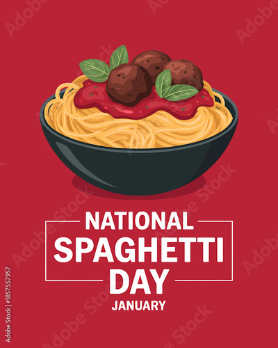 Celebrate National Spaghetti Day in January