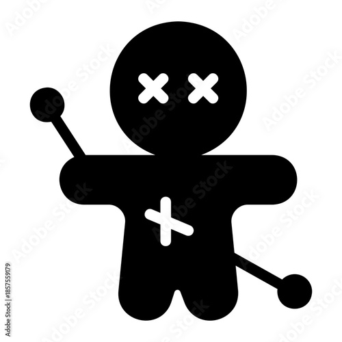 voodo dool Solid icon