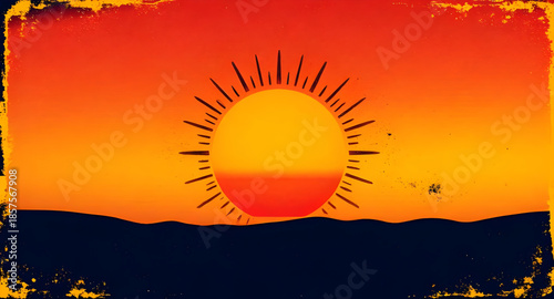 miami retro sun vector, neon beach palm sunset, tropical outrun palm sun, palm tree silhouette sunset, ocean horizon neon sun, miami vice sunset graphic, tropical vaporwave beach, hot pink beach sunse