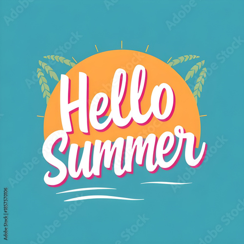 hello summer bash invite, tropical summer party invitation, summer beach party invite, summer cocktail party invite, summer birthday bash invitation, hello summer festival invitation, summer picnic in