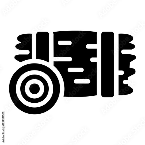 Hay Bale Solid icon