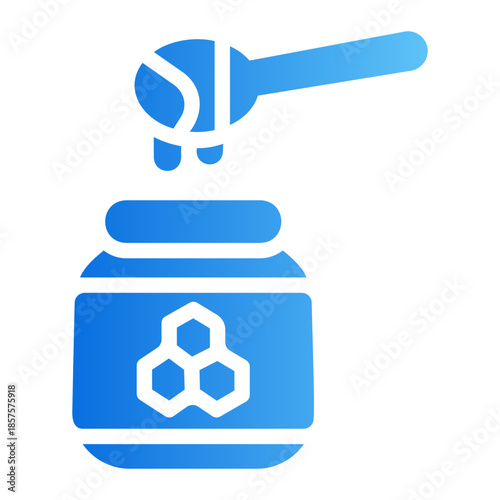 honey Line Gradient Icon