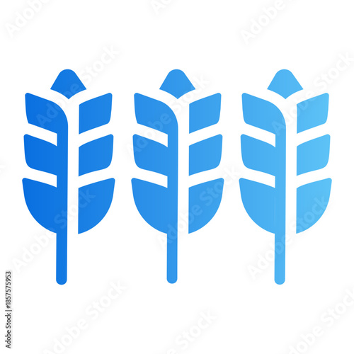 wheat Line Gradient Icon