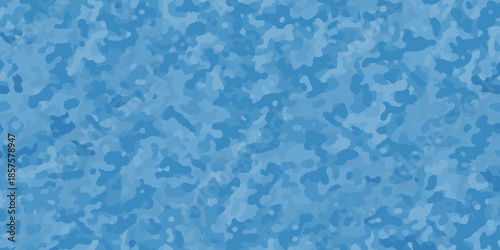 Abstract background of light blue shades with mottled and uneven texture