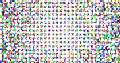 grid of random squares