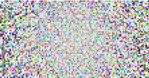 grid of random squares