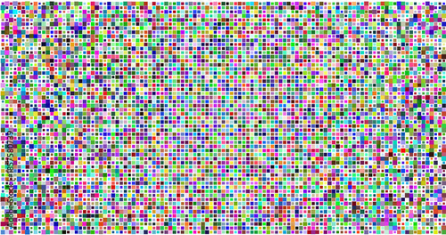 grid of random squares