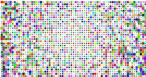 grid of random squares