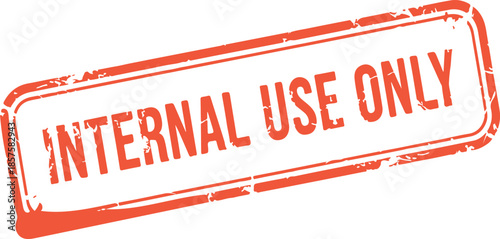 Internal use only stamp