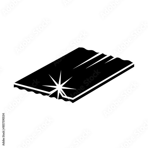 Black SIM Card with Scratch Off Area.