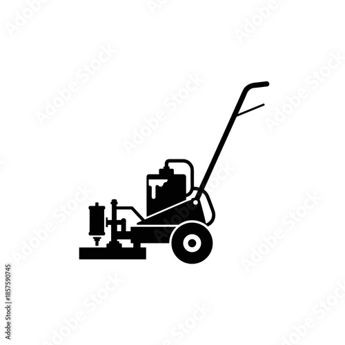 Lawn Mower Machine Equipment Garden Tool.
