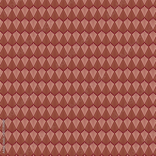 Background with seamless pattern design vector