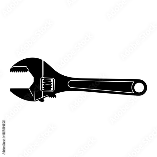 Adjustable Wrench Tool Equipment Hardware.