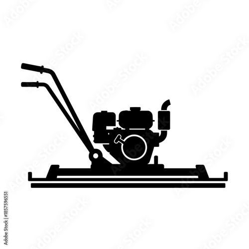 Plate Compactor Machine for Construction Work.