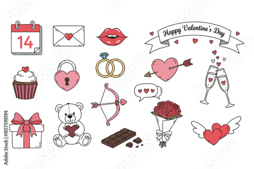 Celebrating valentine's day with sweet gestures