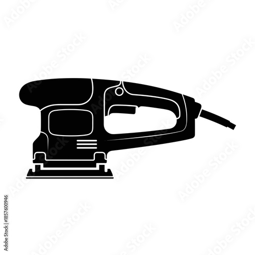 Electric Sander Tool for Woodworking and Carpentry.