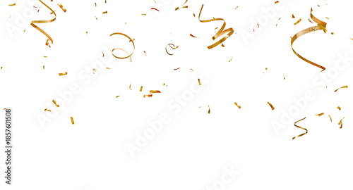 Photography Colorful Confetti against a White Background Tranparent BG Confeti
