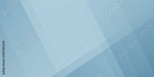A light blue abstract background with overlapping translucent geometric shapes.