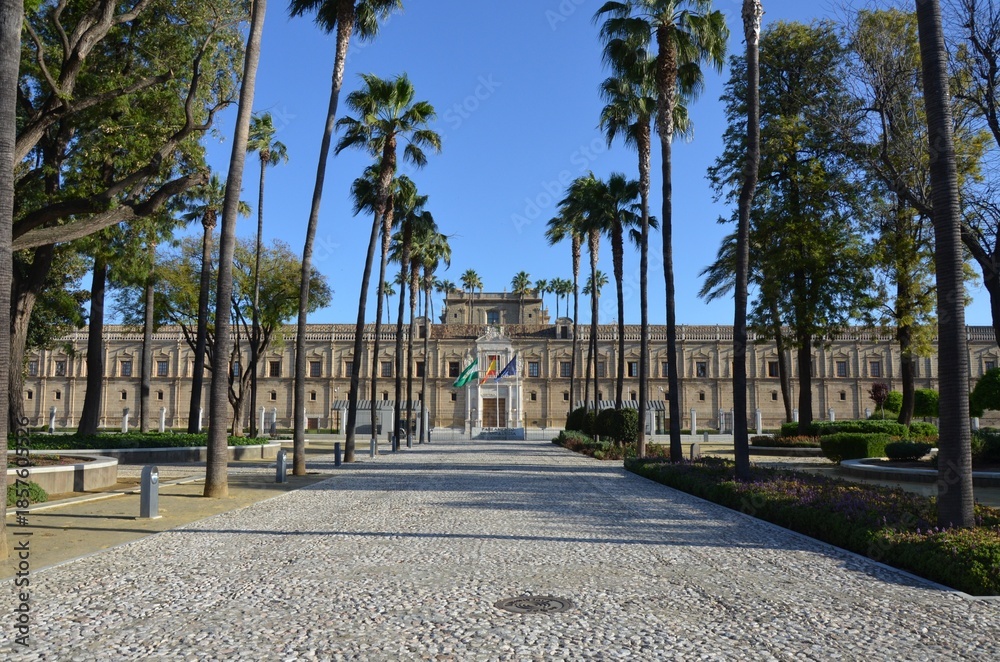 Obraz premium Andalusia Parliament Building, Seville, Spain