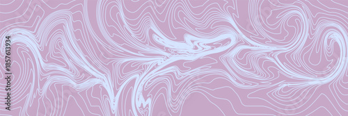 80s, 90s liquid marble background. Holographic abstraction trendy colors texture. Beautiful iridescent texture. Holography shapes. Hologram background of wrinkled ripple abstract art texture. Vector.