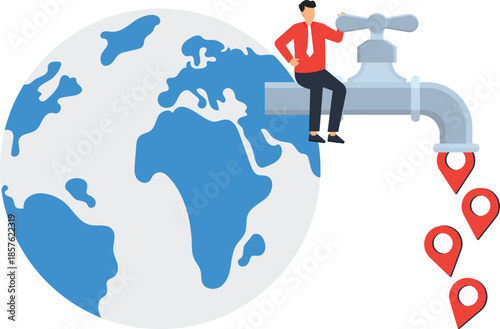 global business, business expansion, location pins, international market, new locations, global presence, resource management, data extraction, world map, business strategy, 