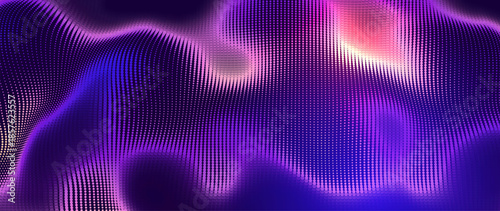 Futuristic Sports Background With Dynamic Shapes And Neon Gradient Colors, Perfect For Posters, Events, And Digital Media. Vector Illustration.
