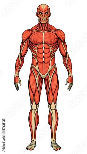 illustration of muscle anatomy