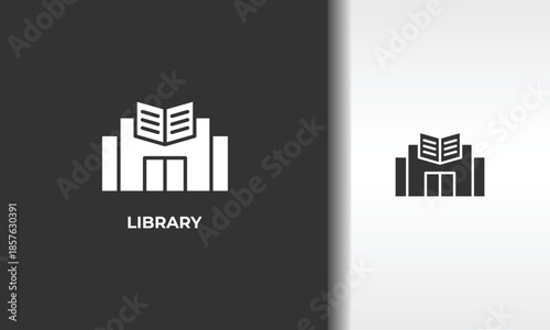 Library Vector, Icon Or Logo Sign Isolated Symbol Illustration