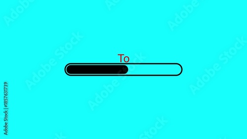 A loading representing the progress from 2025 to 2026 with advanced future components.4k video animation