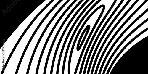 Rastr spiral. Spiral. The concentric circles. The silhouette of the spiral. Effect, hypnosis, the symmetry of the spiral.