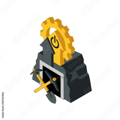 Safe Deposit Box with Tools and Gear.