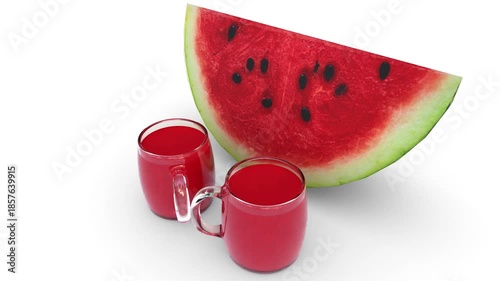 fresh watermelon juice