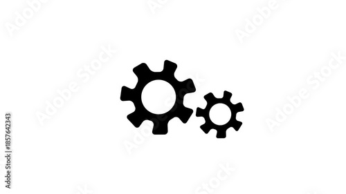settings Icon wheel Around Animation