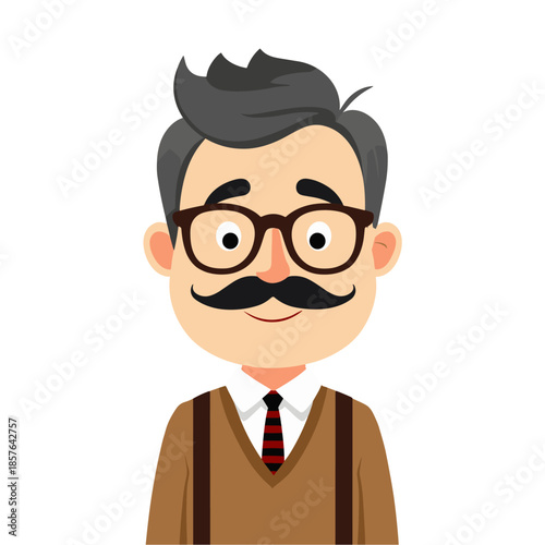 businessman with glasses