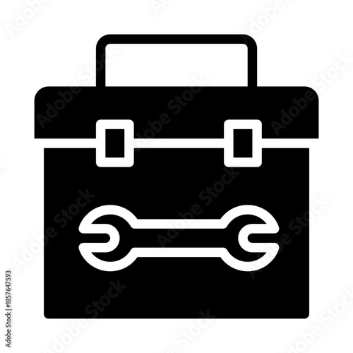 tool box solid icon