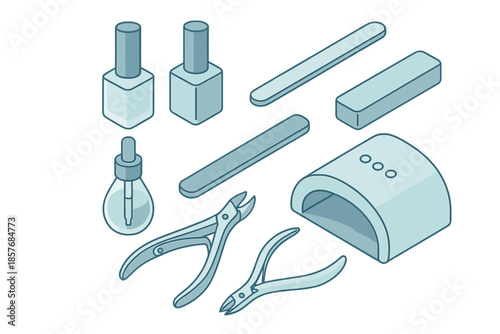 Nail Care Equipment Set