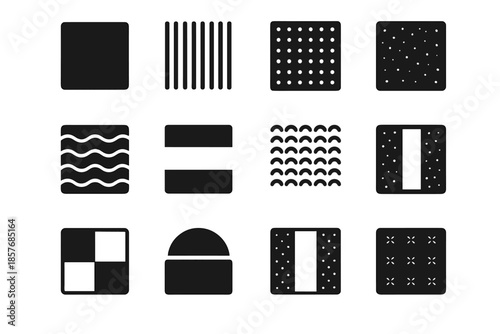 Panel texture material finish icon ripple smooth icons slab stripe vector shape