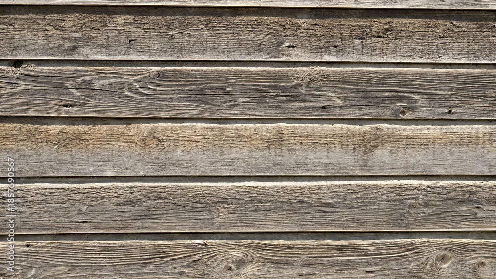 Fototapeta premium Weathered gray reclaimed wood texture