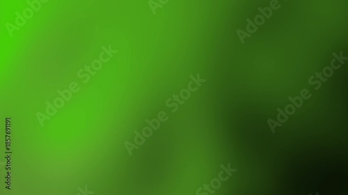 Abstract Green Gradient Background with Soft Textures and Blurred Effects for Design and Artistic Usee, Abstract texture Gradient motion Background animation.	
