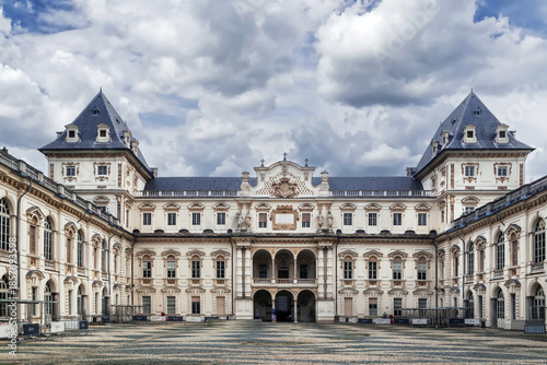 Quadro su tela Castello del Valentino, Turin, Italy