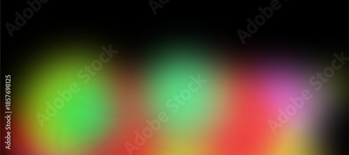 Vibrant Gradient Background with Dark Vignette
